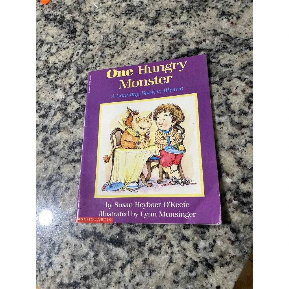 One Hungry Monster : A Counting Book in Rhyme Hardcover‎ Susan Hey